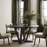 Cobie Dining Table, Dark Anthracite-Furniture - Dining-High Fashion Home