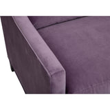 Colette Sofa, Vance Amethyst-Furniture - Sofas-High Fashion Home