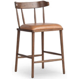 Colter Leather Counter Stool, Chaps Saddle-Furniture - Dining-High Fashion Home