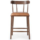 Colter Leather Counter Stool, Chaps Saddle-Furniture - Dining-High Fashion Home