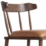 Colter Leather Counter Stool, Chaps Saddle-Furniture - Dining-High Fashion Home