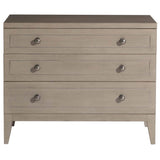 Cornelia 3 Drawer Nightstand, Nebbia-Furniture - Bedroom-High Fashion Home