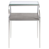 Cornelia Side Table, Nebbia-Furniture - Accent Tables-High Fashion Home