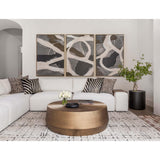 Creed Large Coffee Table-Furniture - Accent Tables-High Fashion Home