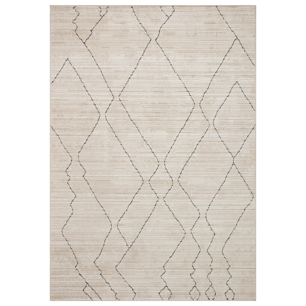 Loloi II Rug Darby DAR-03, Sand/Charcoal-Rugs1-High Fashion Home