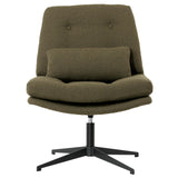 Branca Chair, Olive Green-Furniture - Chairs-High Fashion Home