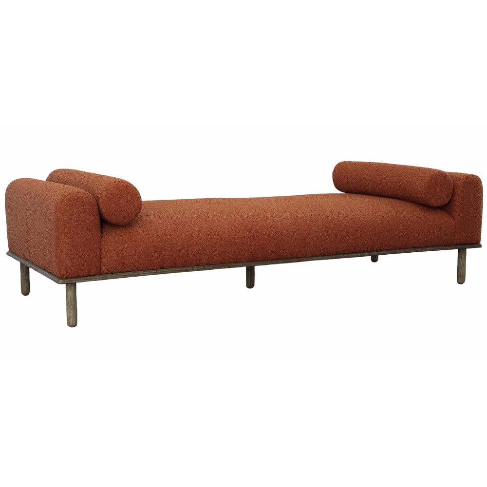 Zimmerman Daybed, Natural/Rust-Furniture - Chairs-High Fashion Home