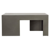 Rivero Outdoor Coffee Table, Grey-Furniture - Accent Tables-High Fashion Home