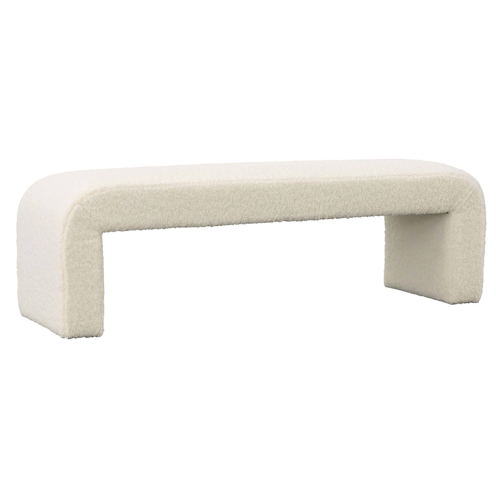 Kenneth Bench, Cream-Furniture - Benches-High Fashion Home