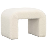 Kenneth Small Bench, Cream-Furniture - Benches-High Fashion Home