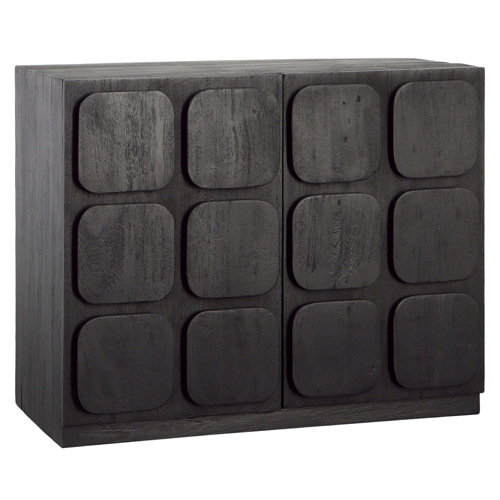 Marika Cabinet, Black-Furniture - Storage-High Fashion Home