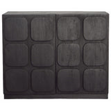 Marika Cabinet, Black-Furniture - Storage-High Fashion Home