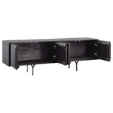 Rivington Sideboard, Black-Furniture - Storage-High Fashion Home