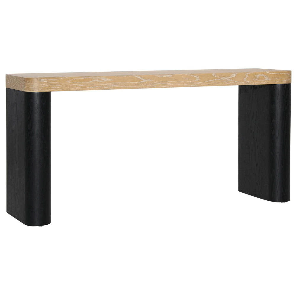 Price Console Table, Natural-Furniture - Accent Tables-High Fashion Home