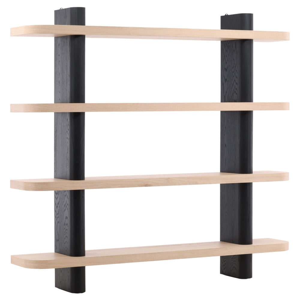 Price Bookcase, Natural-Furniture - Storage-High Fashion Home