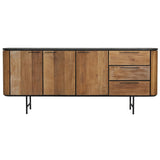 Leigh Sideboard, Natural-Furniture - Storage-High Fashion Home