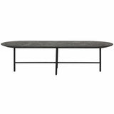 Leigh Coffee Table, Black-Furniture - Accent Tables-High Fashion Home