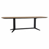 Leigh Dining Table, Natural-Furniture - Dining-High Fashion Home