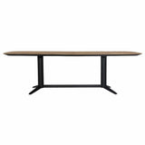 Leigh Dining Table, Natural-Furniture - Dining-High Fashion Home