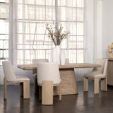 Marci Rectangular Dining Table, Natural-Furniture - Dining-High Fashion Home