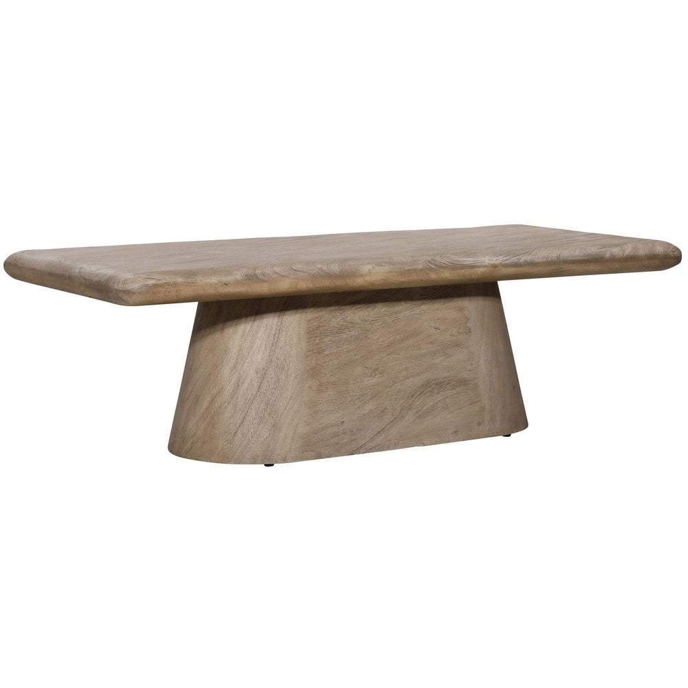 Marci Coffee Table, Natural-Furniture - Accent Tables-High Fashion Home