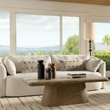 Marci Coffee Table, Natural-Furniture - Accent Tables-High Fashion Home