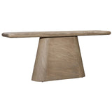 Marci Console Table, Natural-Furniture - Accent Tables-High Fashion Home