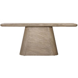 Marci Console Table, Natural-Furniture - Accent Tables-High Fashion Home