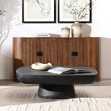 Darin Coffee Table, Black-Furniture - Accent Tables-High Fashion Home