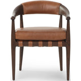 Dane Leather Dining Chair, Sonoma Chestnut-Furniture - Dining-High Fashion Home