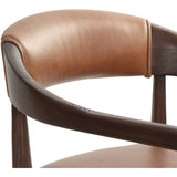 Dane Leather Dining Chair, Sonoma Chestnut-Furniture - Dining-High Fashion Home