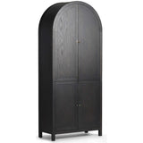 Darts Cabinet, Black-Furniture - Chairs-High Fashion Home