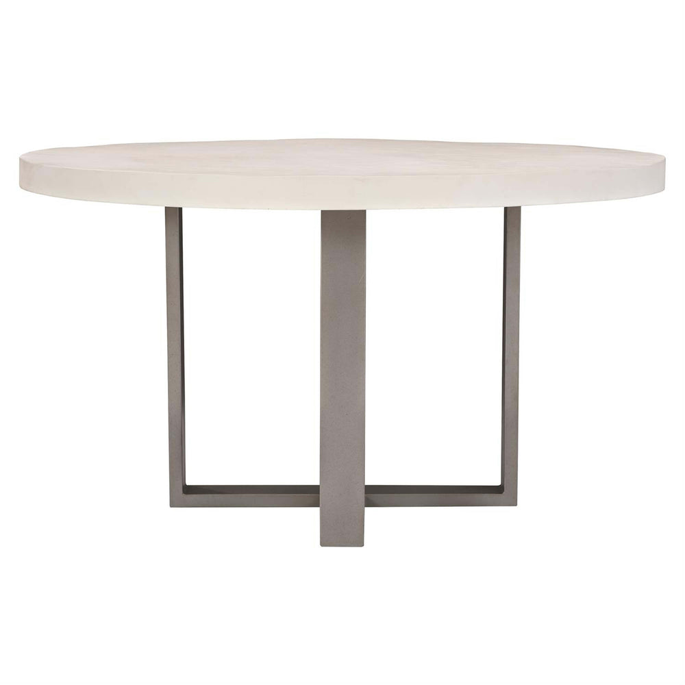 Del Mar Outdoor Dining Table, Bone-Furniture - Outdoor-High Fashion Home