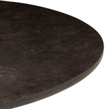 Diya Round Dining Table, Bluestone-Furniture - Dining-High Fashion Home