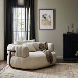 Doss Media Lounger, Altro Snow-Furniture - Chairs-High Fashion Home