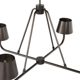 Dudley Chandelier, Dark Antique Iron-Lighting-High Fashion Home