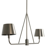 Dudley Linear Chandelier, Dark Antique-High Fashion Home