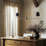 Dudley Linear Chandelier, Dark Antique-High Fashion Home