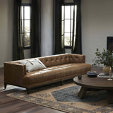 Dylan Leather Sofa, Palermo Drift-Furniture - Sofas-High Fashion Home