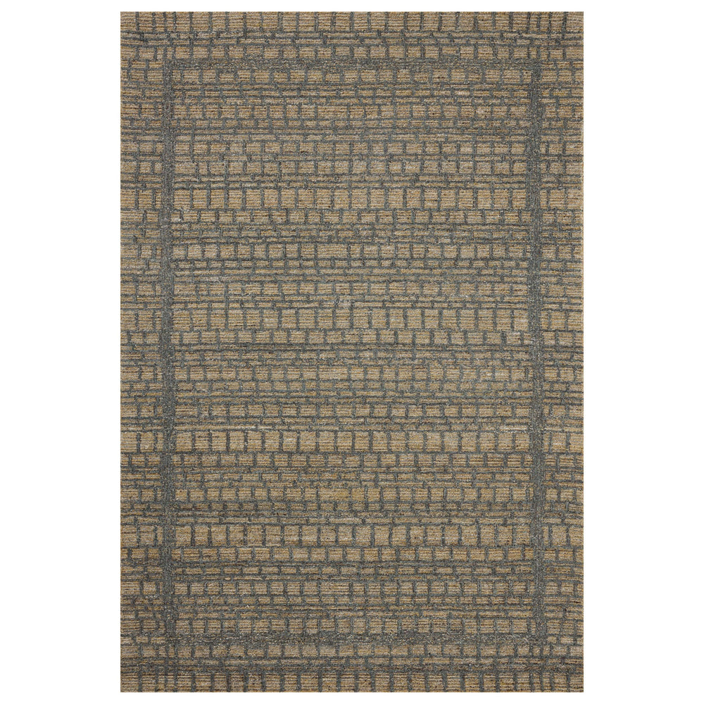 Loloi Rug Elias ELA-05, Wheat/Charcoal-Rugs1-High Fashion Home