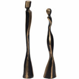 Torren Couple Statuary, Bronze-Accessories-High Fashion Home