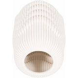 Providence 3D Printed Vase, Ivory