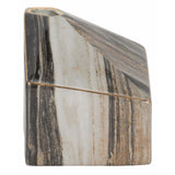 Salmis Vase, Gray Marble-Accessories-High Fashion Home