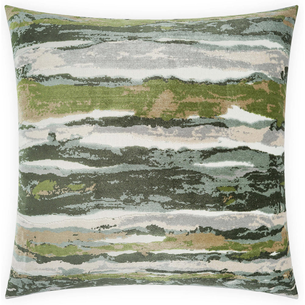 Ecco Pillow, Malachite-Accessories-High Fashion Home