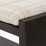 Edmon Bench, Sheffield Ivory-Furniture - Benches-High Fashion Home