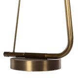 Egon Floor Lamp, Antique Brass-Lighting-High Fashion Home