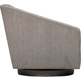 Elliot Swivel Chair, Scardino Zinc-Furniture - Chairs-High Fashion Home