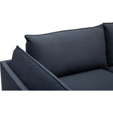 Elton Sofa, Modern Velvet Shadow-Furniture - Sofas-High Fashion Home