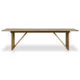 Enders Outdoor Dining Table, Natural