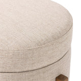 Esben 25" Storage Ottoman, Alcala Wheat-Furniture - Chairs-High Fashion Home